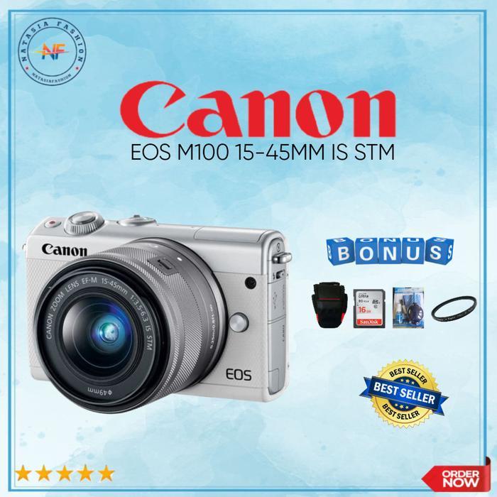 Eos M100 15-45Mm Is Stm Kamera Canon M100 Terbaru 