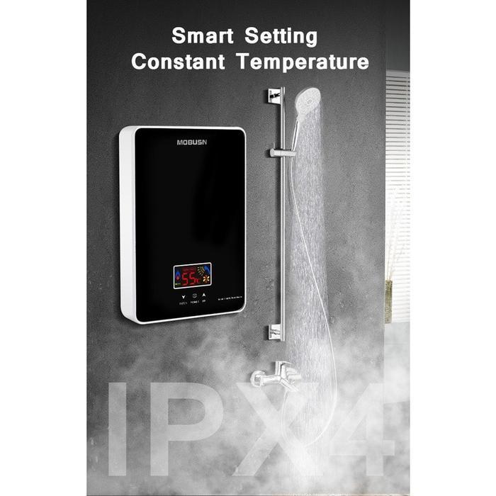 READY Pemanas air listrik tanpa tangki shower air panas instan/pemanas pemanas air listrik