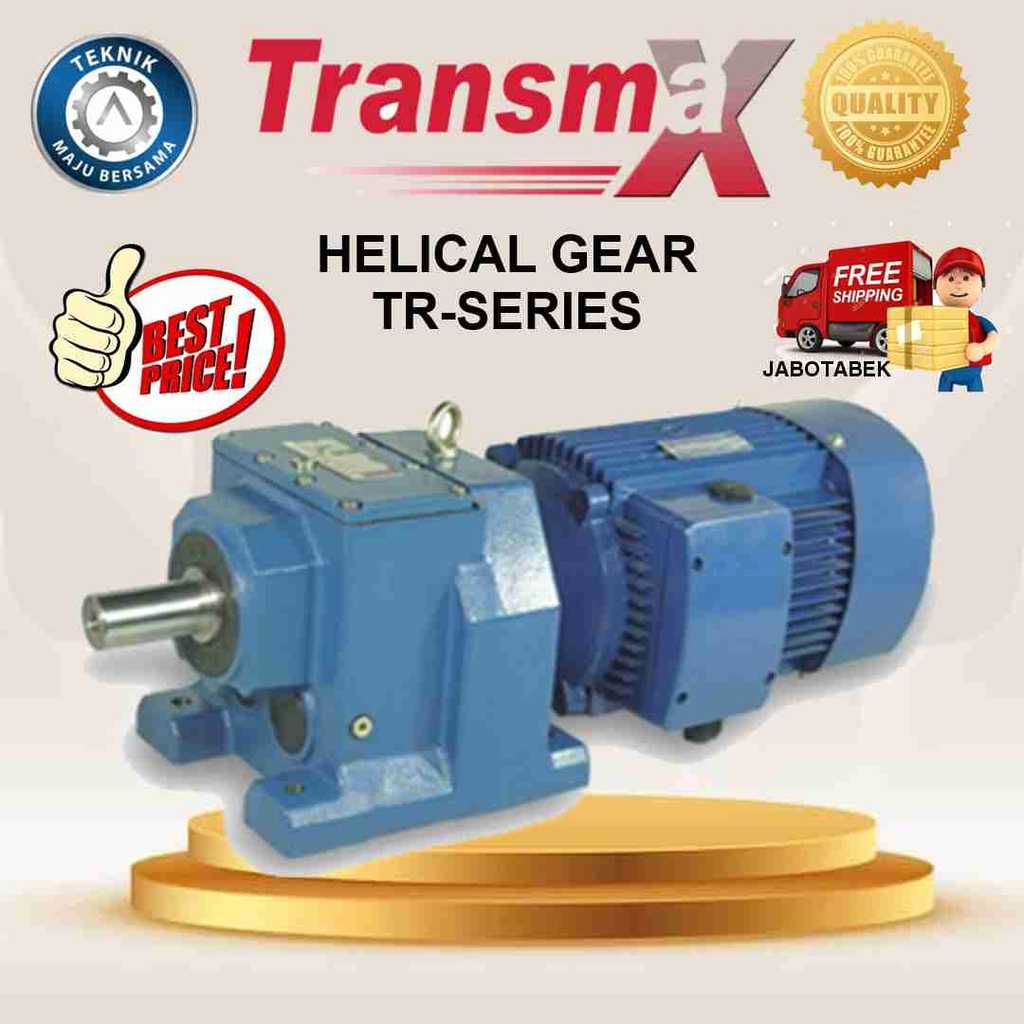 GEAR TRANSMAX HELICAL TR  137 YDT225M4 45KW / 60HP GEAR BOX TRANSMAX/ GEARBOX DINAMO/ GEAR BOX DINAM