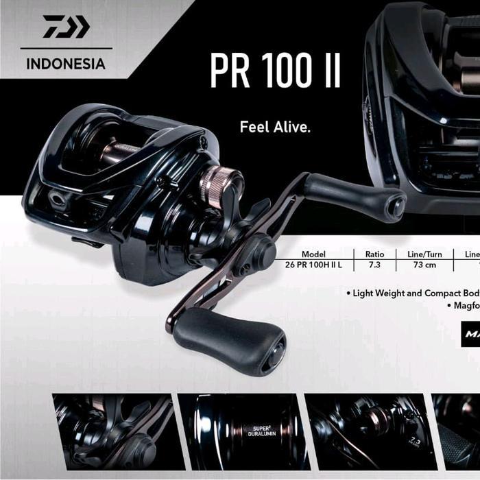 TERBARU Reel Daiwa PR 100 H II L 2026 Reel BC Daiwa Baitcasting ORIGINAL