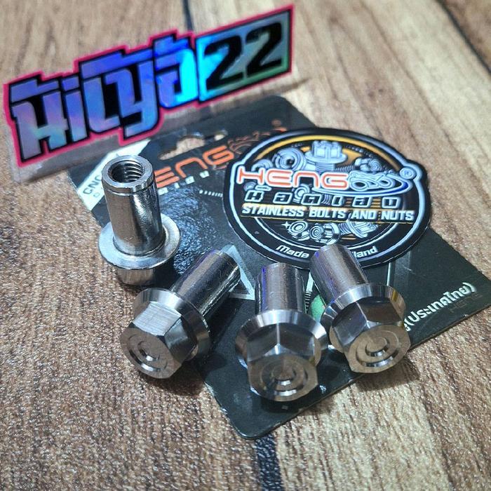Sett Isi 4 Mur Head Mio Wave Supra 4 Klep Valve Stainless Original Heng Thailand