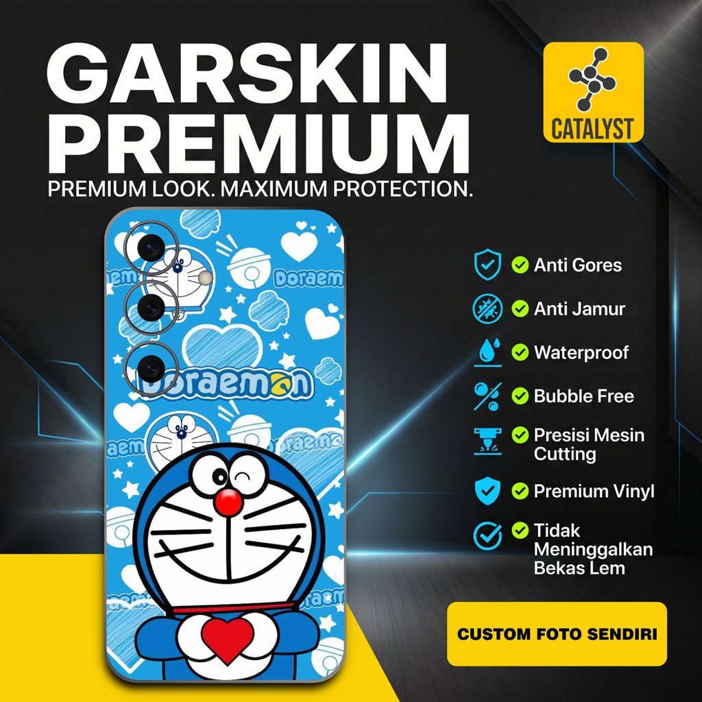 Garskin Vinyl Samsung Galaxy S25 FE 5G Fullbody - isi 2 - doraemon - Skin protector Case