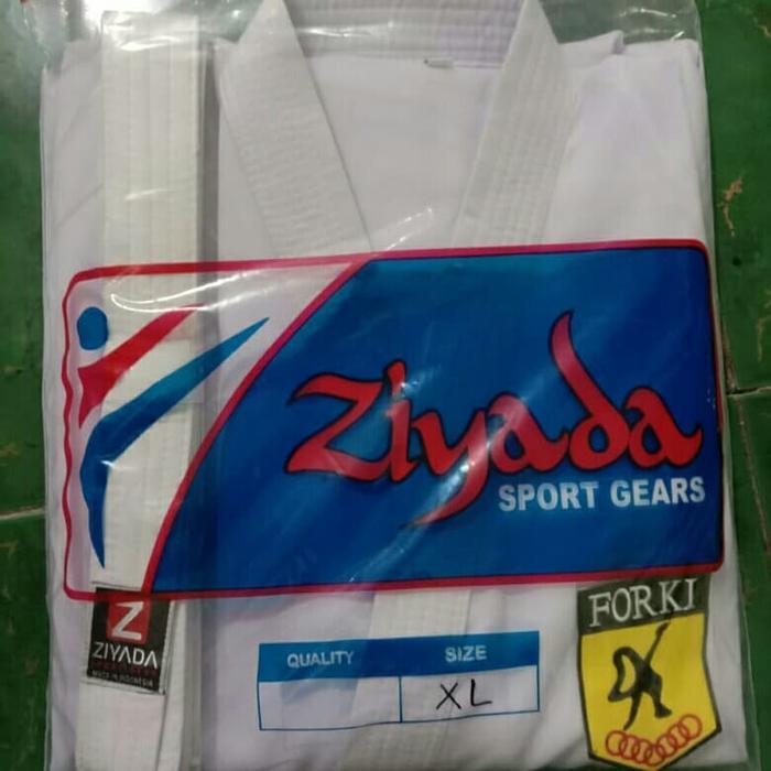 Seragam Baju Karate Pemula Ziyada Tegi Gi Pakaian Judo Aikido Jujitsu