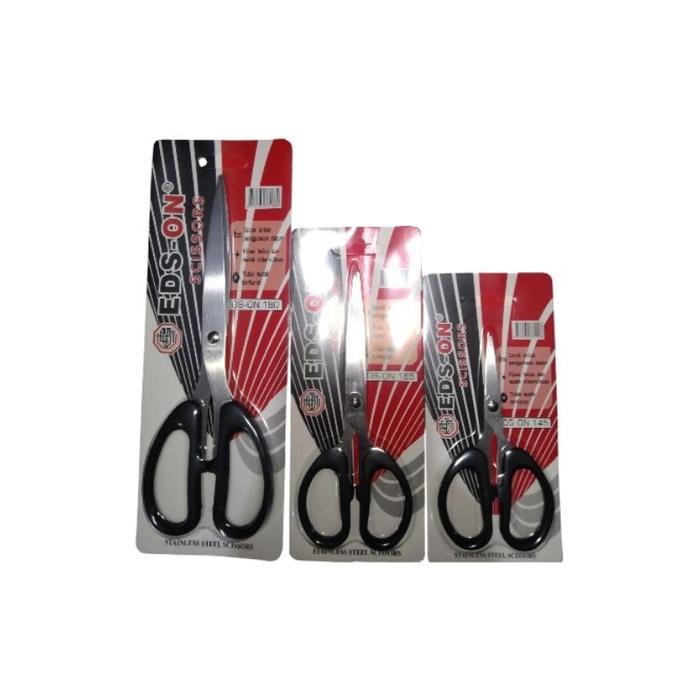 gunting kertas stainless Edson besar sedang kecil