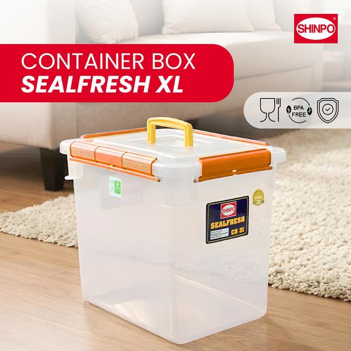 Container Box Xl, Box Plastik Besar, Storage Box Xl, Kotak Penyimpanan, Container Plastik, Box