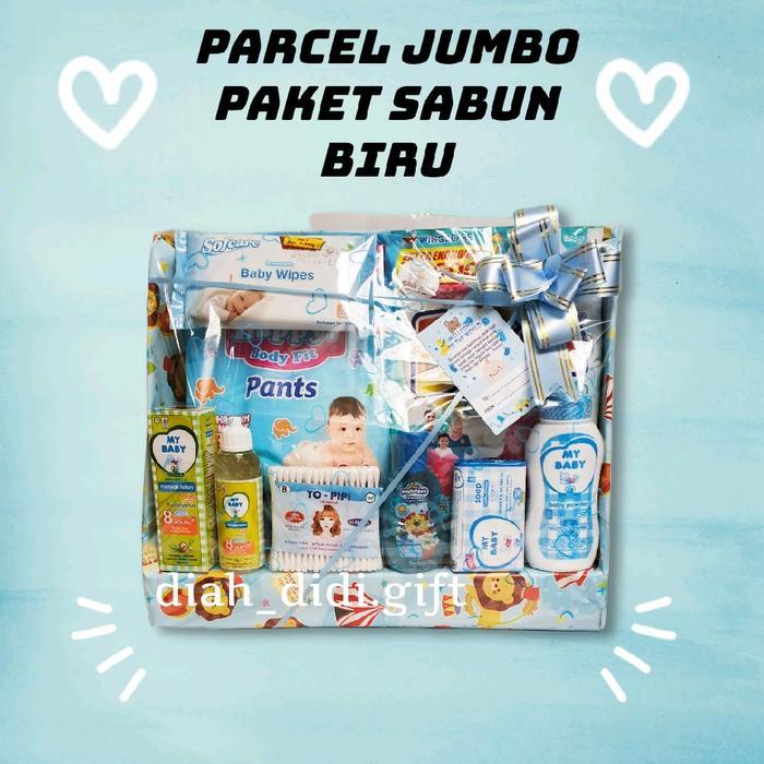 Promo Parcel Bayi Baru Lahir Jumbo Sabun Komplit Untuk Bayi Bayi Perempuan Kulit Sensitif Laki-Laki