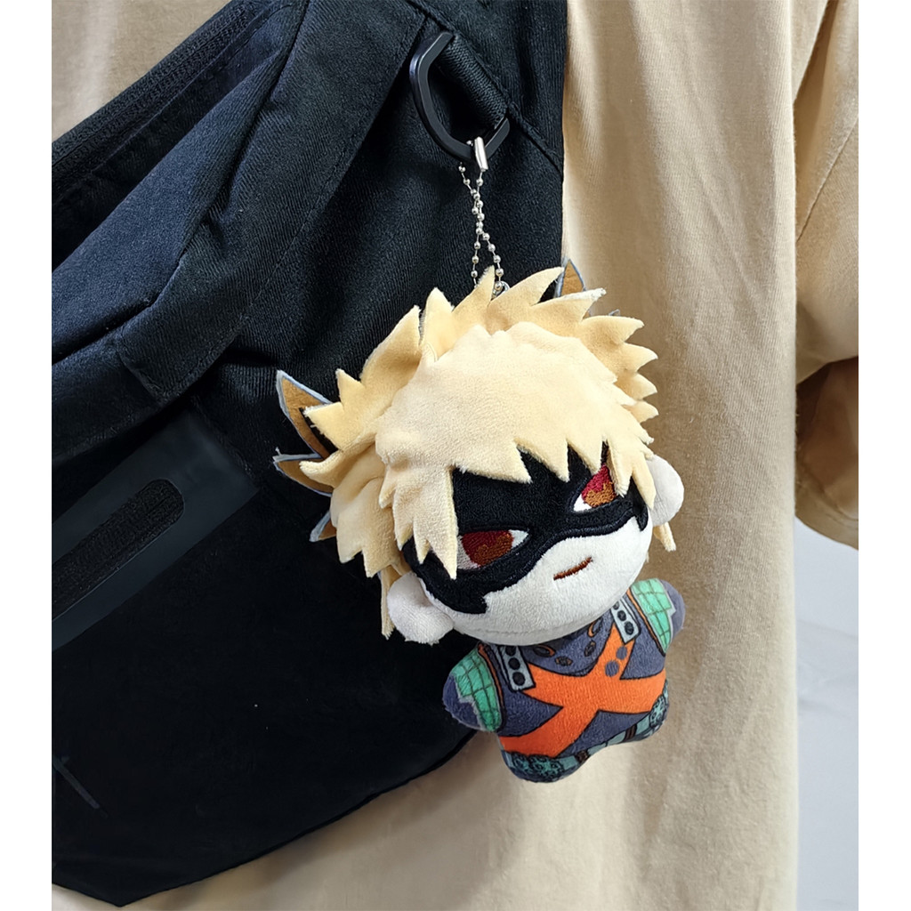 MHA Anime Midoriya Izuku Bakugou Katsuki Keyhain Todoroki o Figure osplay doll artoon Props Toys