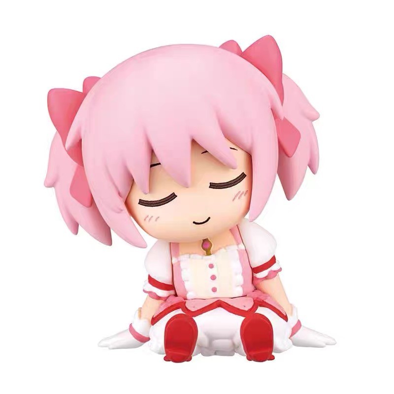 Puella Magi Madoka Magica Gacha Figure Kaname Madoka Tomoe Mami Akemi Homura Incubator Gashapon