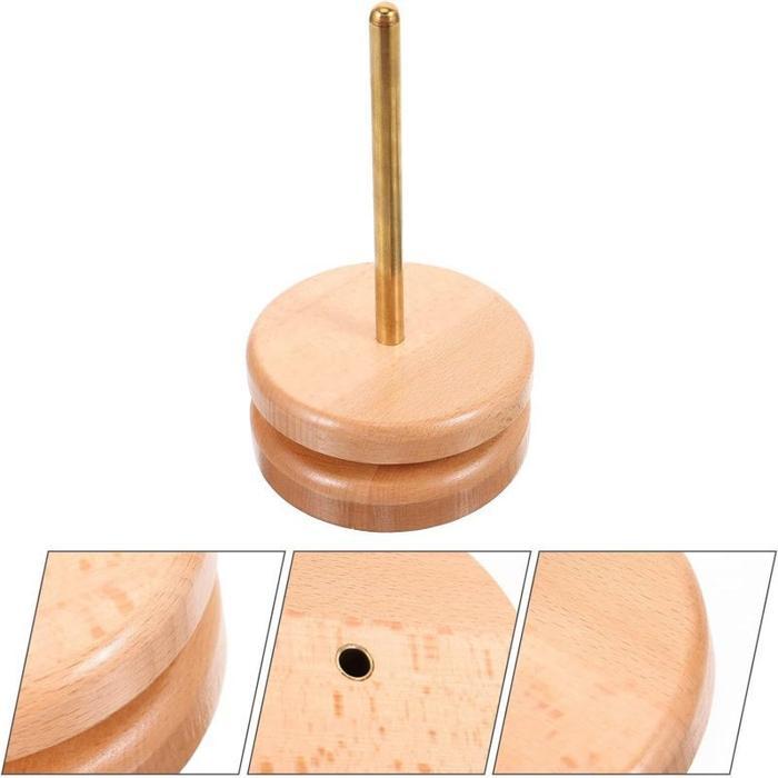 Yarn Holder Spin Yarn Holder Stand Yarn Organizer Tempat Benang Rajut