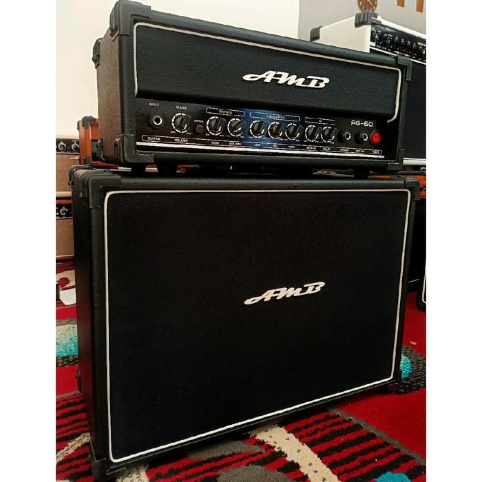 Premium Ampli Gitar Head Cabinet Amb 8 Inc 3 Input Produk Original Amb Bergaransi 1 Tahun Amplifier