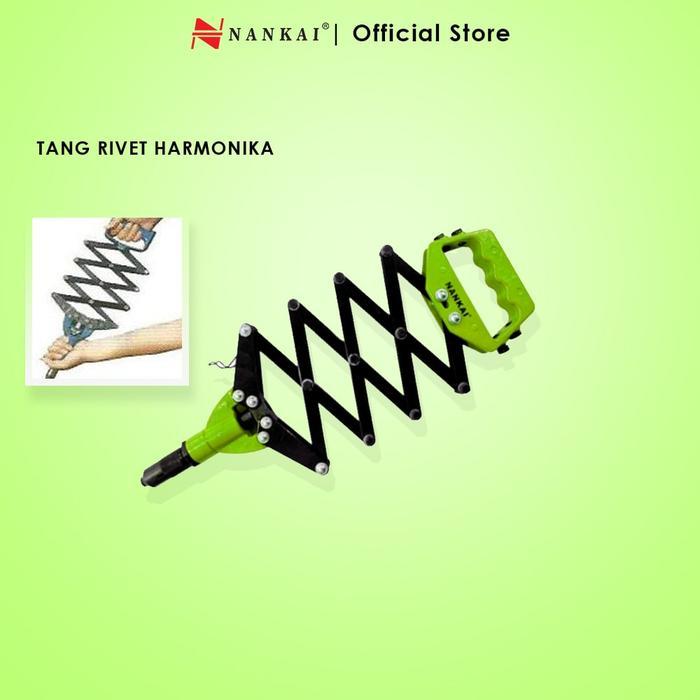 Nankai Rivet Gun, Tang Rivet Harmonika, Lazy Tong Rivet Gun, Tang Rivet Manual, Alat Rivet, Tang Pop