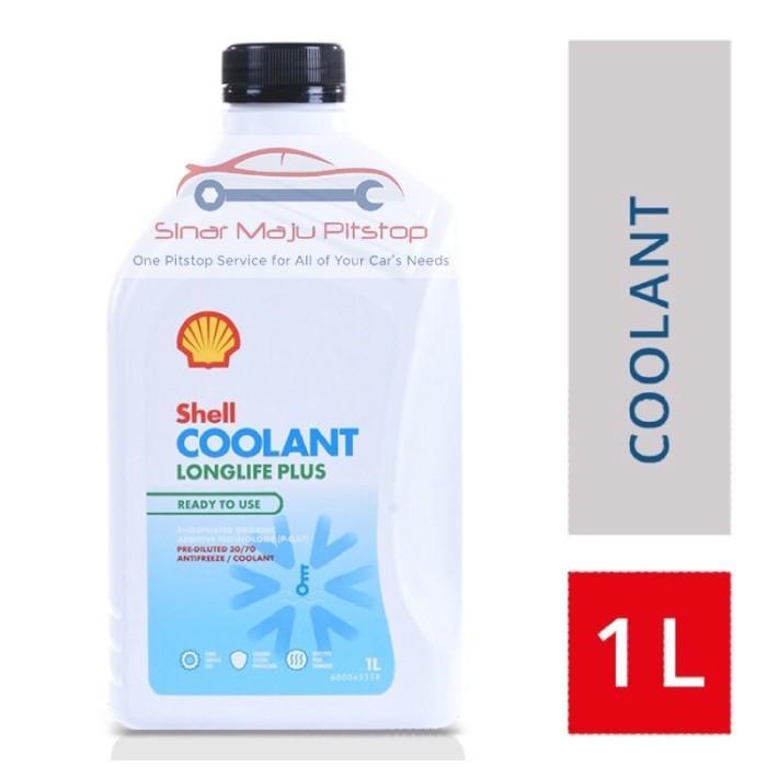 Air Radiator Motor & Mobil Shell Longlife Plus Coolant 1 Ltr Original