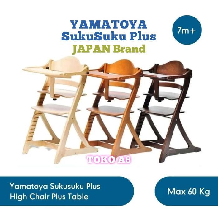 Produk Pilihan Yamatoya Sukusuku Plus Table Highchair Baby Chair Yamatoya Suku Suku Kursi Makan Anak