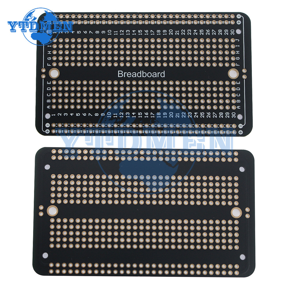 13PS 5.2x8.9m Standard Permanent Breadboard 5.2x17.2m Double d PB Prototype Board Protoboard Diy