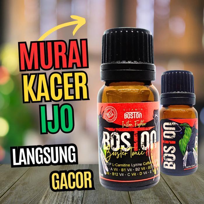 Vitamin Burung BOSTON VIT Pendongkrak Power Murai Kacer Cucak Cendet Anis
