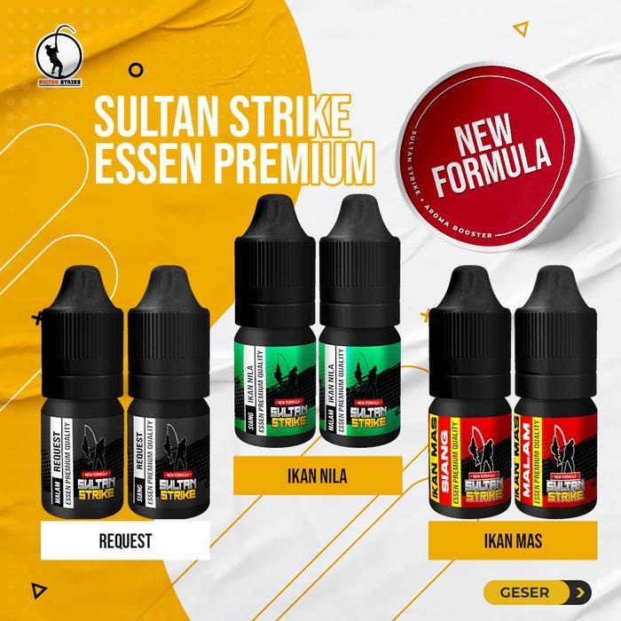Cokershop- [Bisa Cod] Essen Premium Original Sultan Strike Essen Ikan Mas, Ikan Patin, Ikan Bawal,