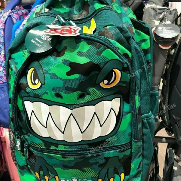 ORIGINAL BACKPACK SMIGGLE BEYOND DINO - TAS RANSEL DINO SALE READY STOCK
