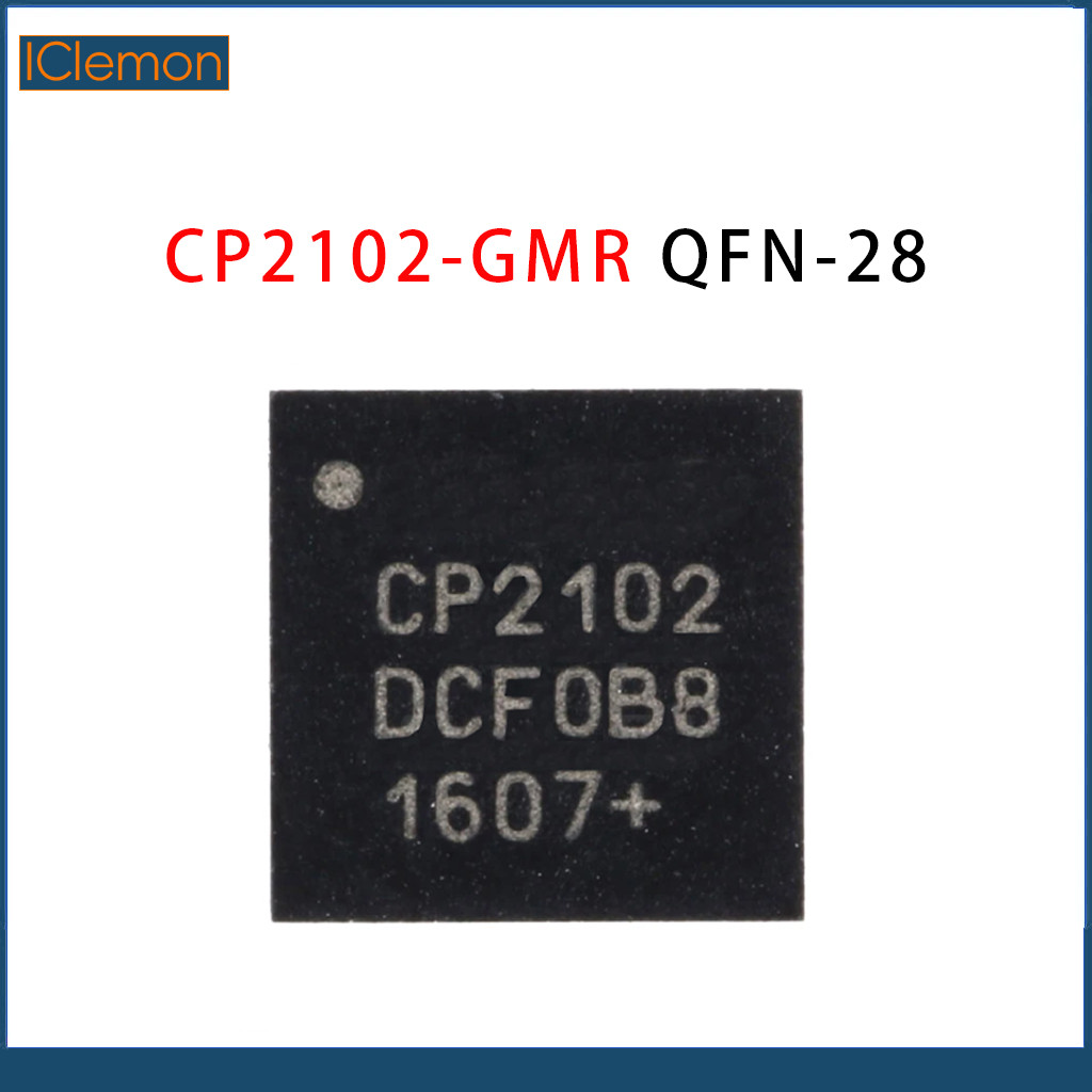 1/5PCS CP2102 QFN-28 CP2102-GMR USB to UART Bridge Controller