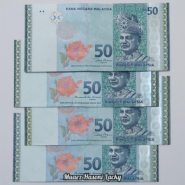 Hot Sale Koleksi Malaysia Ringgit Pecahan 50 Ringgit Original