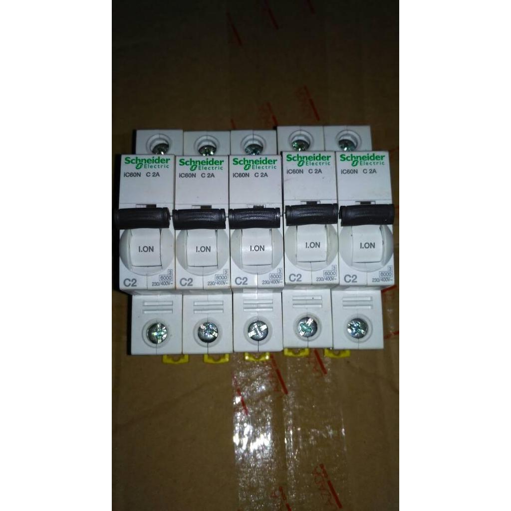 MCB SCHNEIDER C2 2A SIAP KIRIM