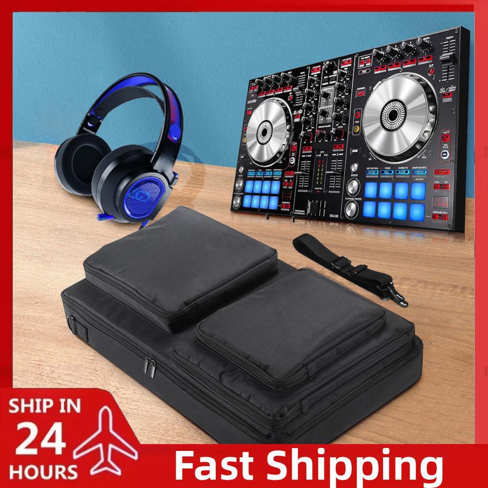 DJ Controller Shoulder Bag with Adjustable Strap Anti-Scratch Storage for DDJ-SR2 and