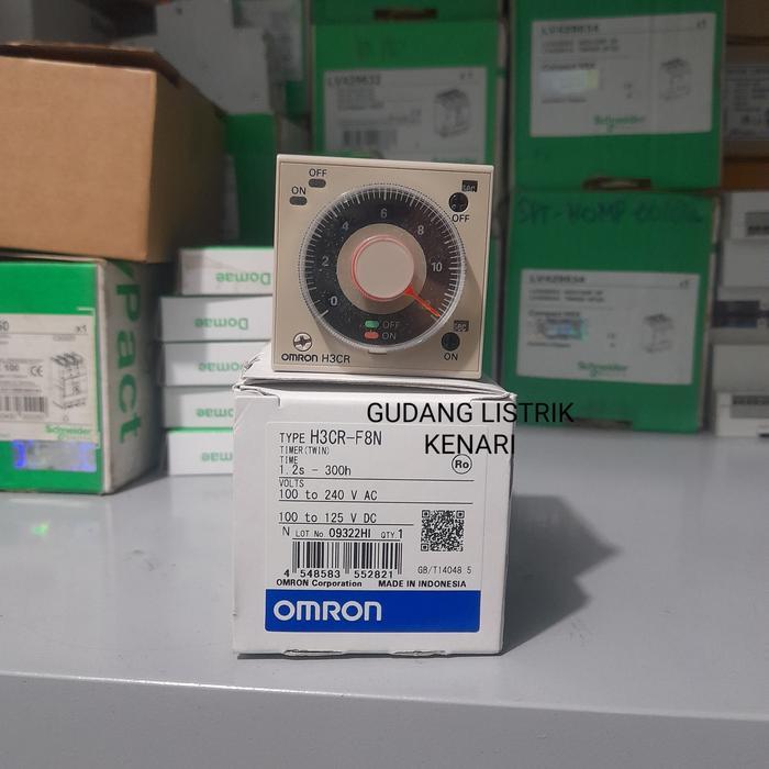 Timer Omron H3Cr-F8N 220V + Socket