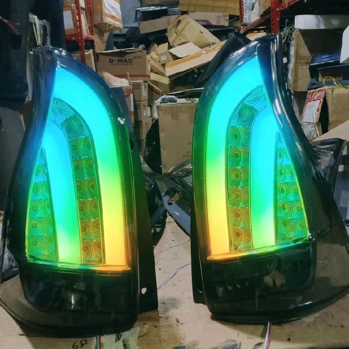 TERLARIS STOPLAMP Avanza J SMOKE RGB Matrix Padlepop - Smoke standar