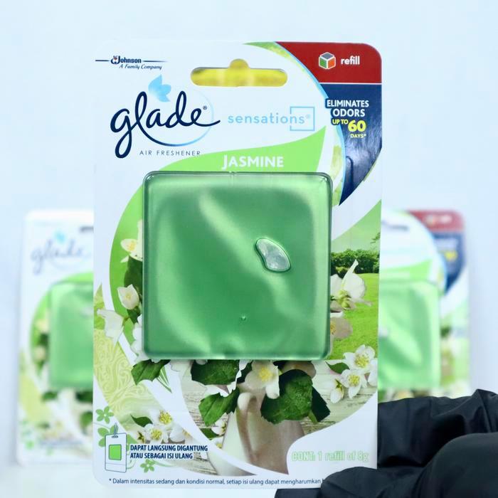 " GLADE JASMINE - PARFUM MOBIL GLADE JASMINE REFILL - PEWANGI MOBIL