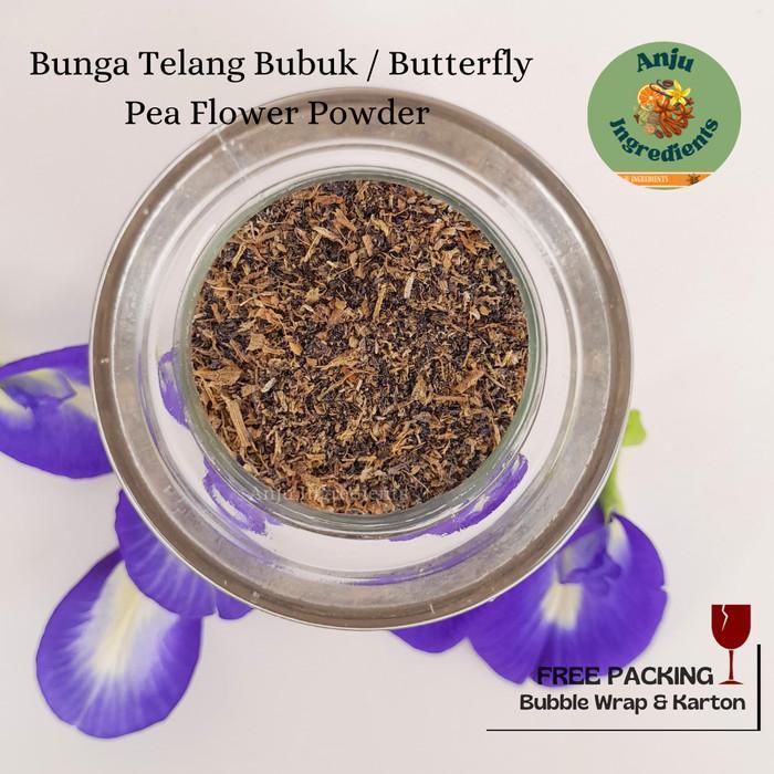 Bunga telang bubuk 500gr / butterfly pea flower powder /bubuk bunga telang ready