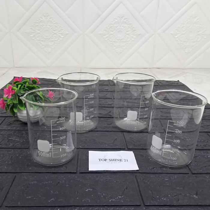GELAS UKUR 500 ML KACA/GELAS UKUR 500 ML KACA PYREX