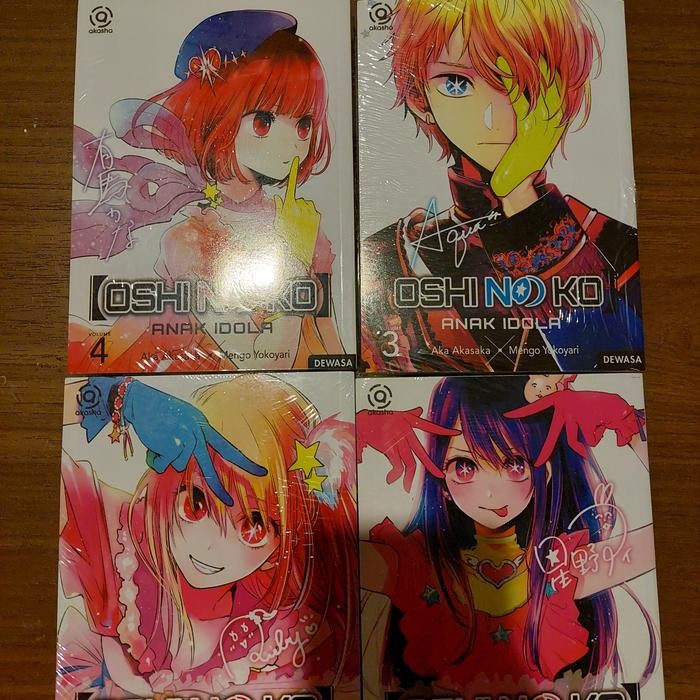 Komik Oshi No Ko, Anak Idola Set Vol 1-4 Segel Ori
