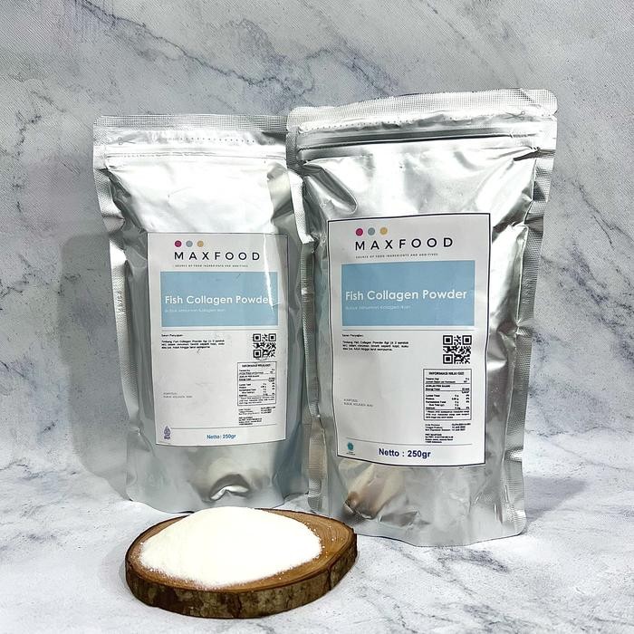 gwc5 Maxfood - [1 Kg] Bubuk Kolagen Ikan / Fish Collagen Powder Drink