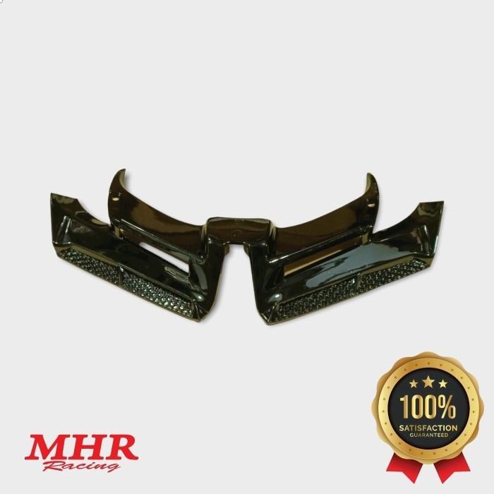 Winglet Depan Honda New PCX-160 MHR Racing Variasi Wingled Depan PCX 160 Bahan Plastik ABS