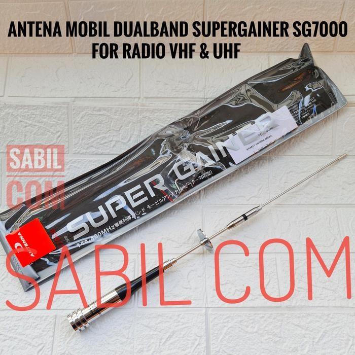 ANTENA RIG DUALBAND SG7000 ANTENA MOBIL DUALBAND SUPERGAINER SG 7000