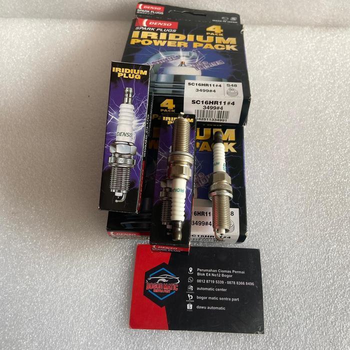 Original Busi Denso Iridium Sc16Hr11 Grand New Avanza Veloz Xenia