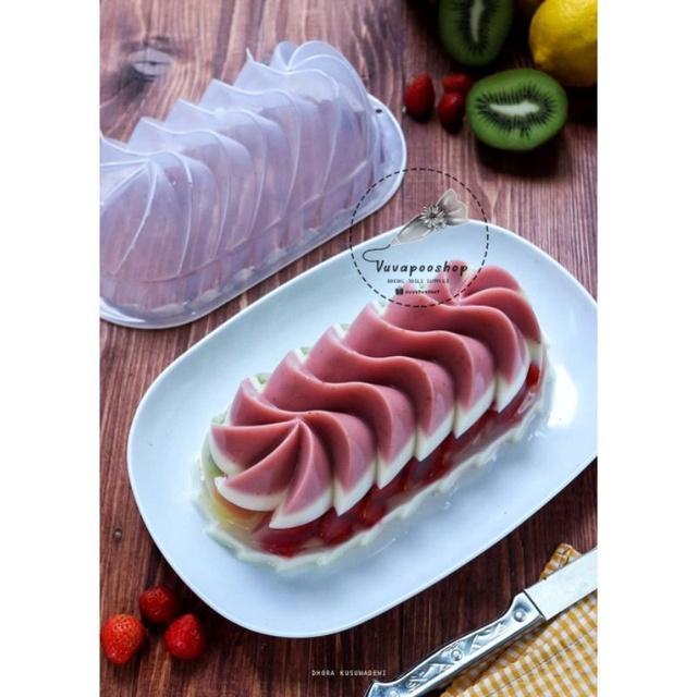 Cetakan Puding Ovale / Cetakan Puding Jubilee / Cetakan Pudding Plastik / Cetakan Pudding