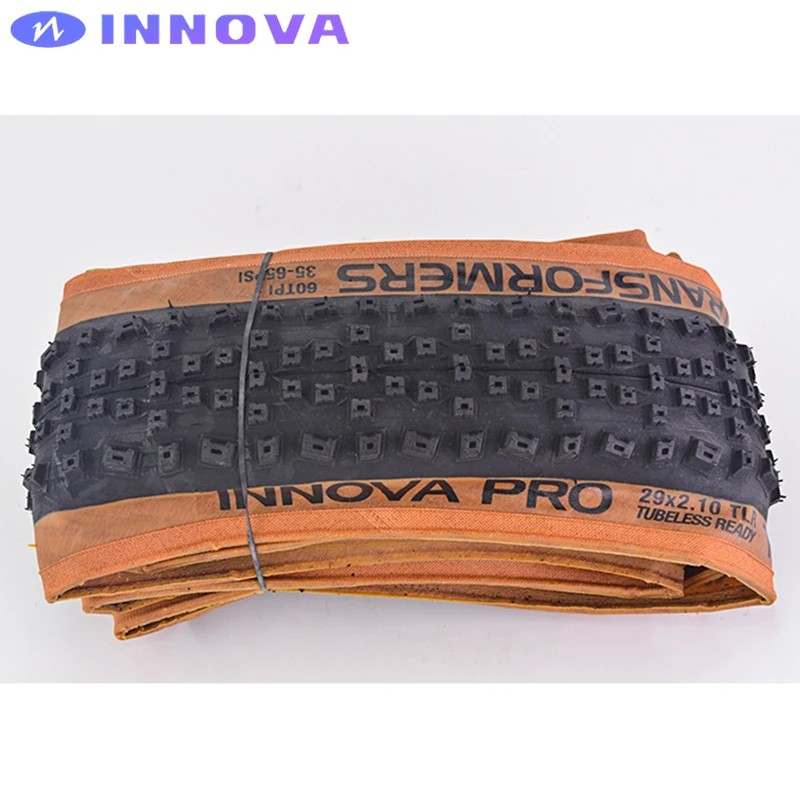INNOVA TRANSFORMERS 29x2.10 27.5x2.10 MTB Bike Tubeless Tire Gravel XC Tracks Mountain Off-Road