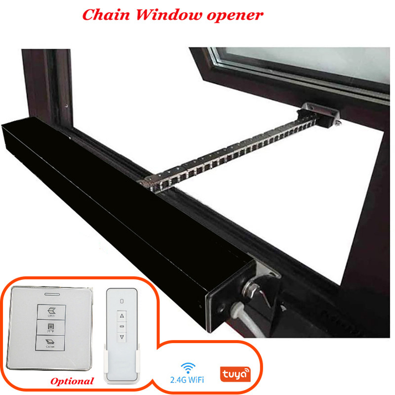 Terbaru 500mm Chain Window Opener Aluminum Window Motor Skylight Actuator DIY Smart Home Basement Aw