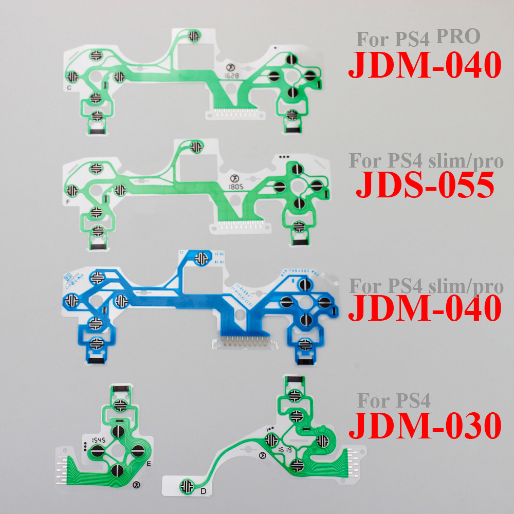 10pcs JDM-030 JDM-040 JDM-055 PS4 Controller Conductive Film Flex Cable Circuit Board for PS5 Joysti