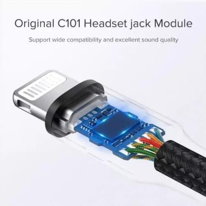 Ugreen Iphone Converter Lightning Mfi To Aux 3.5Mm Support Mic Audio