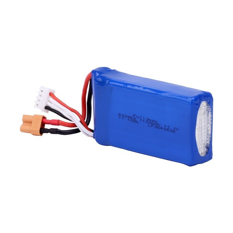 3S 11.1v 1100mAh/1300mAh Battery with Charger for XK X450 FPV RC Airplane Spare Parts 11.1V Lipo Bat