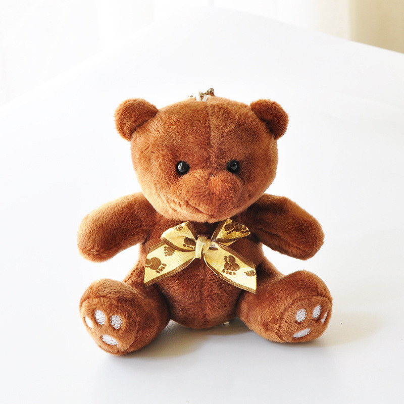 Teddy Bears Stuffed Toys Small Plush dolls Animal soft fluffy baby pendant gift kids Picnic/Wedding 