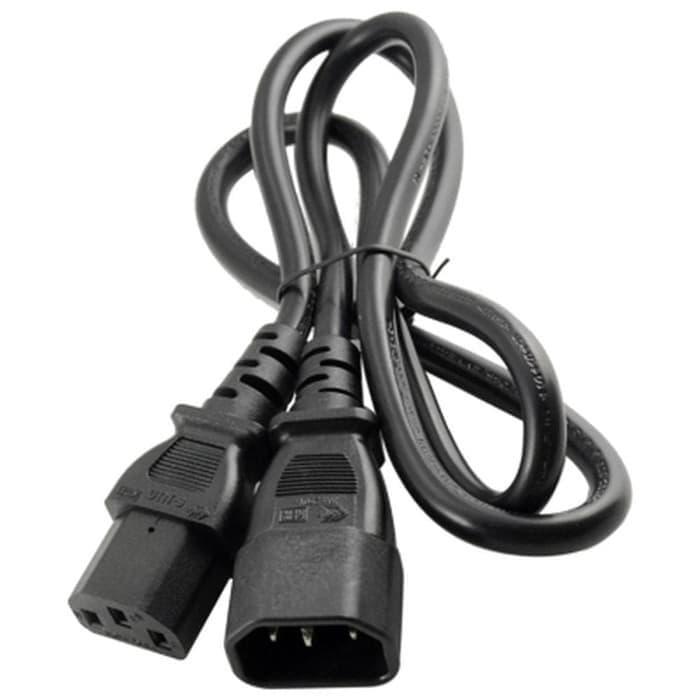 w897- Kabel Power Cpu Ke Monitor 1.5M / Pc Ke Monitor / Male To Female 1.5M