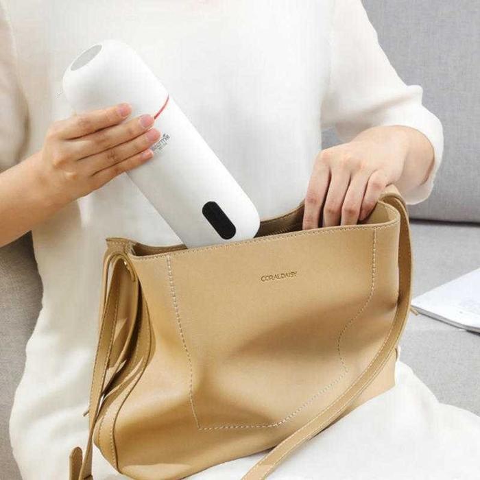 COD Termos Teko Listrik Elektrik Pemanas Air Model Botol Minuman Tumbler Stainless Mini Portable