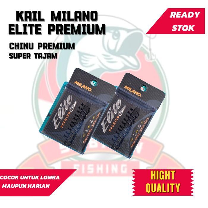 Mata Kail Pancing Milano Elite Premium Super Tajam #Gratisongkir