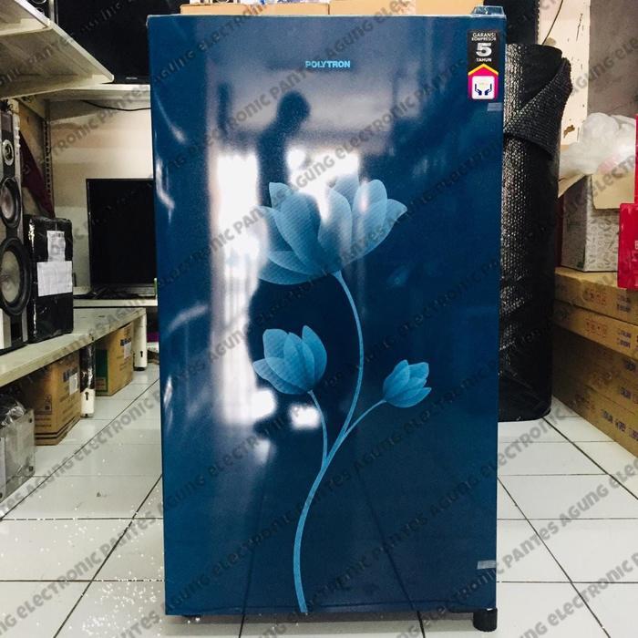 Polytron Lemari Es Prb 159 Kulkas 1 Pintu Merah / Biru