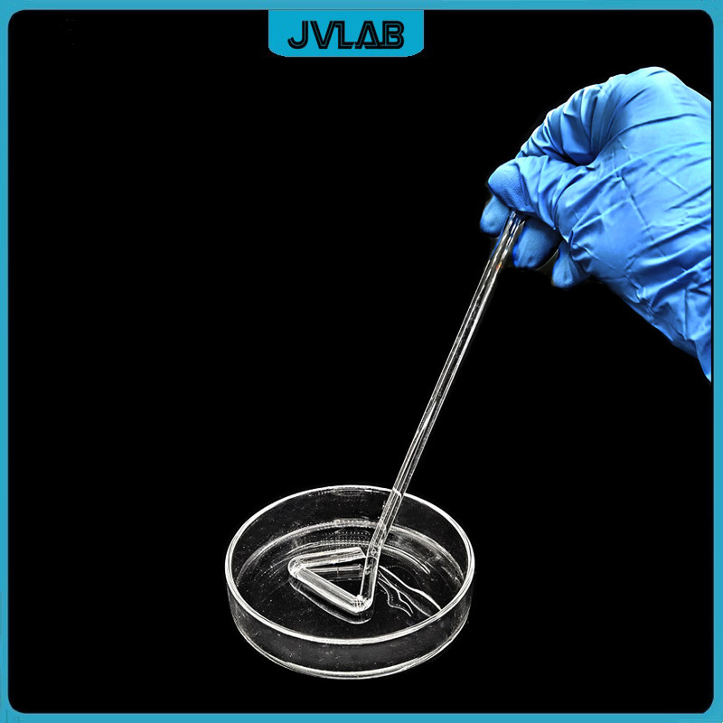 GLASS CELL SPREADER TRIANGLE CELL COATING BAR CULTURE DISH COATED STICK CELL APPLICATOR SPATULA PUSH