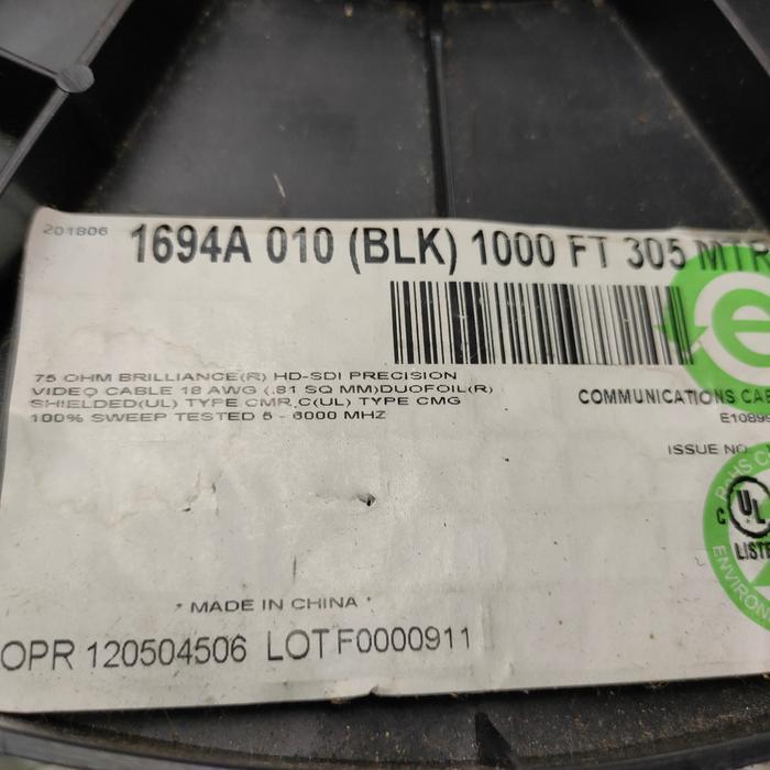 mg7m- Belden 1694A Kabel Rg6 Sdi Original