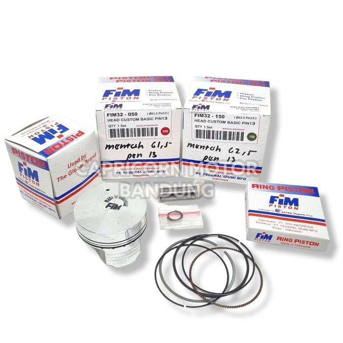 Piston Kit Mentah Custom Big Besar Fim32 Pen 13 Fim Izumi Mentahan