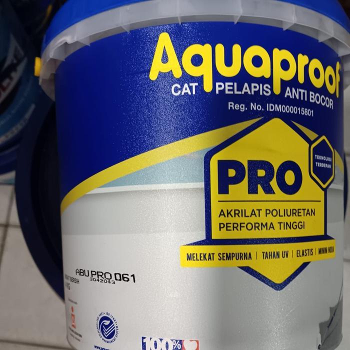 Aquaproof Pro 4 Kg Abu-Abu Cat Tembok Anti Bocor